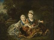Francois-Hubert Drouais Duke of Berry and the Count of Provence at china oil painting artist